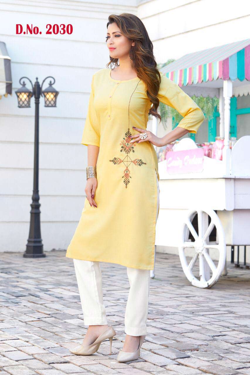 Ruby Vol-2 Wholesale Cotton Kurtis Catalog Ruby Vol-2 Wholesale Cotton Kurtis Catalog